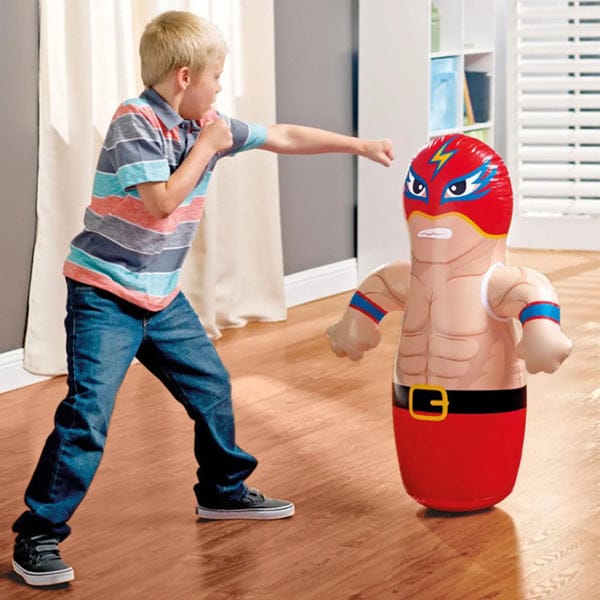 Intex Animal Punching Bag Toy For Kids 3d Bop Bag Boxers Punching Bag Toy Gift Kids Fun ( Random Animal )
