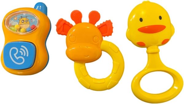 My Baby Rattles Set Newborn Hand Bells Baby Toys 0-12 Months ( Random Color )