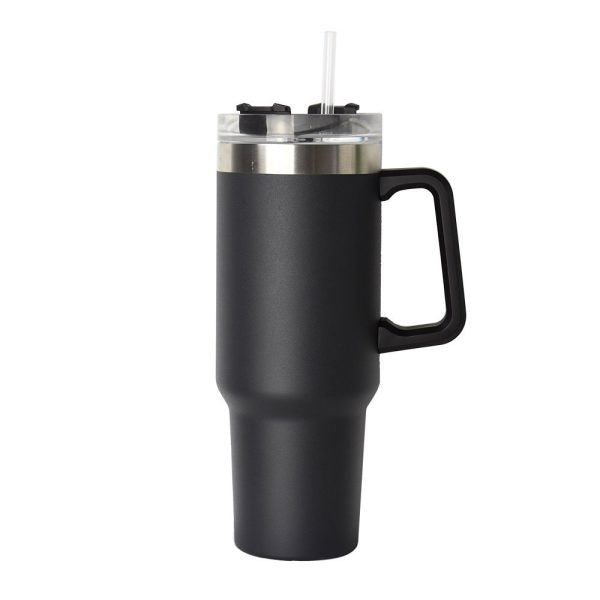 Stanley 40 Oz (1200ml) Stainless Steel Vacuum Insulated Tumbler With Straw