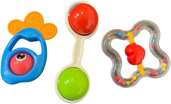 My Baby Rattles Set Newborn Hand Bells Baby Toys 0-12 Months ( Random Color )