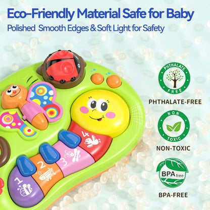 Smiley Piano For Baby – Baby Musical Keyboard