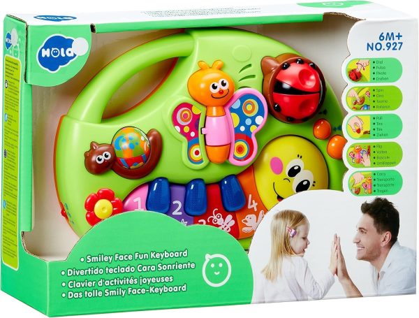 Smiley Piano For Baby – Baby Musical Keyboard
