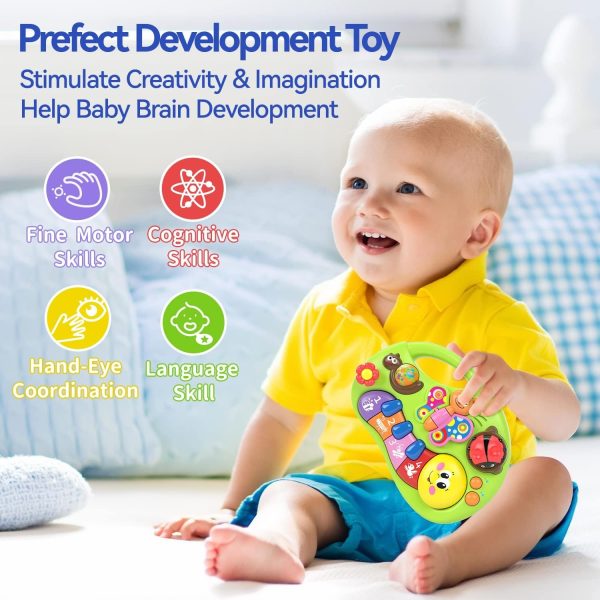 Smiley Piano For Baby – Baby Musical Keyboard