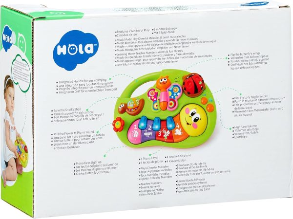 Smiley Piano For Baby – Baby Musical Keyboard