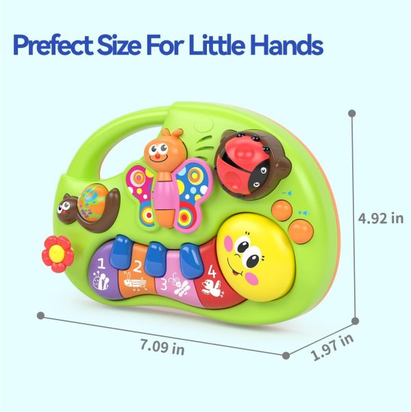 Smiley Piano For Baby – Baby Musical Keyboard