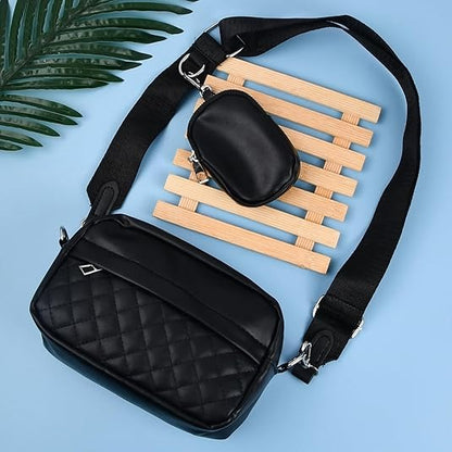 Stylish Girl’s Convertible Crossbody Bag – Fashion Handbags For Ladies Pu Leather Polyester Waterproof