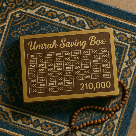 Umrah Saving Box – Box For Umrah Saving