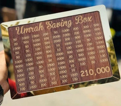 Umrah Saving Box – Box For Umrah Saving