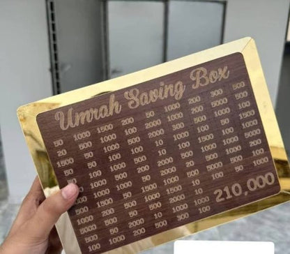 Umrah Saving Box – Box For Umrah Saving