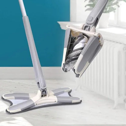 X Mop Manual Extrusion Hand-free Flat Squeeze